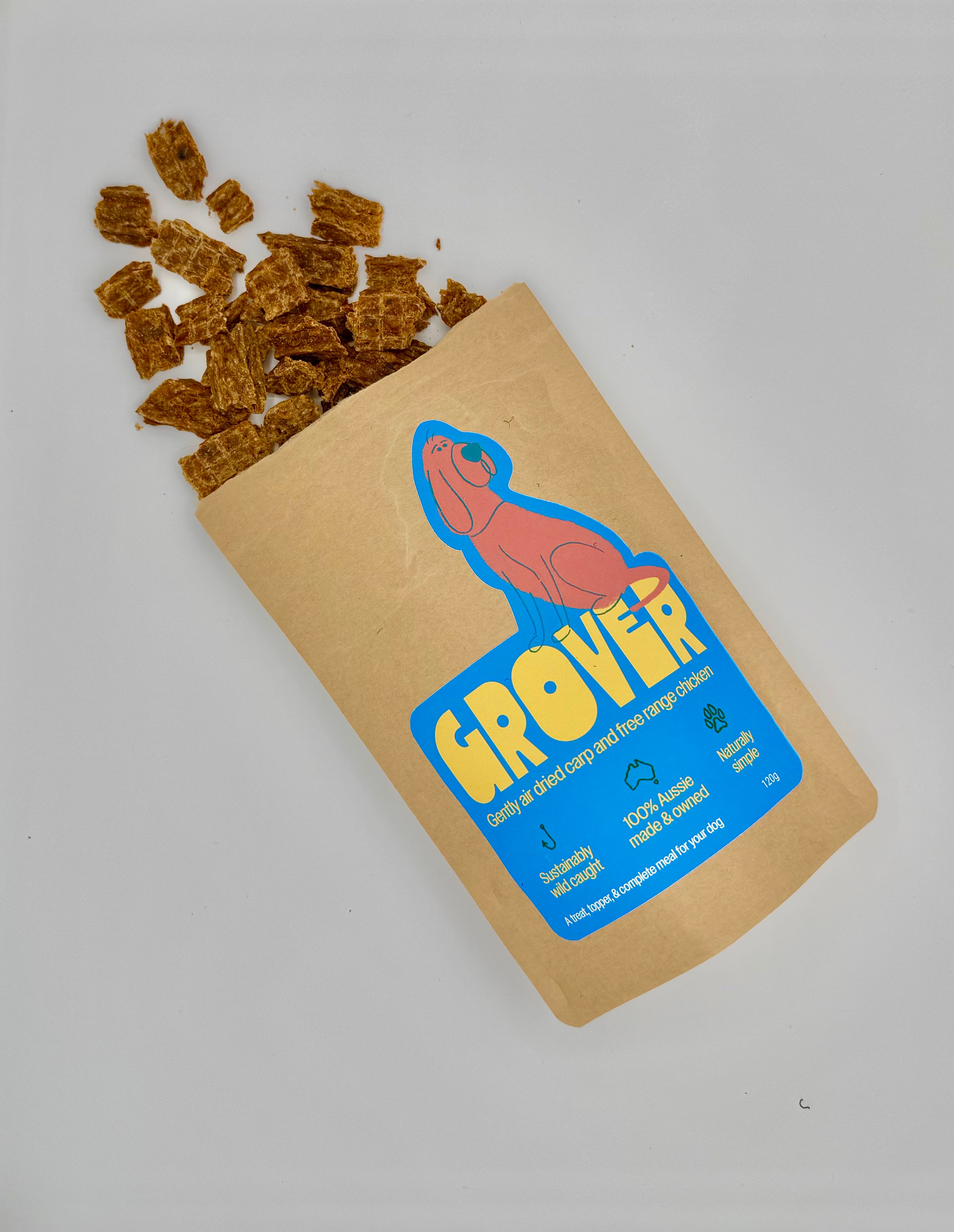 COMPLETE MEAL - Air Dried Wild Carp and Free-Range Chicken