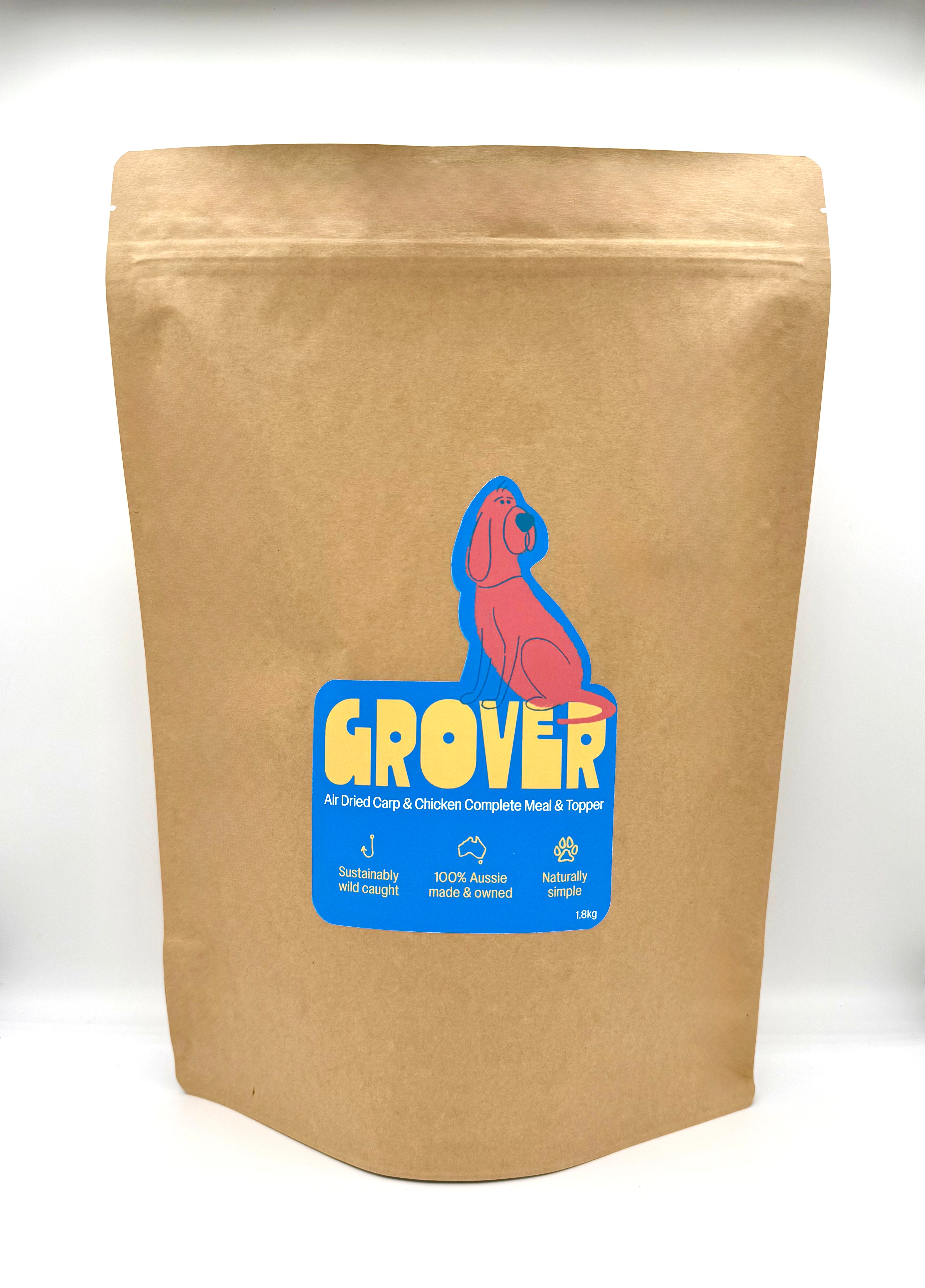 COMPLETE MEAL - Air Dried Wild Carp and Free-Range Chicken