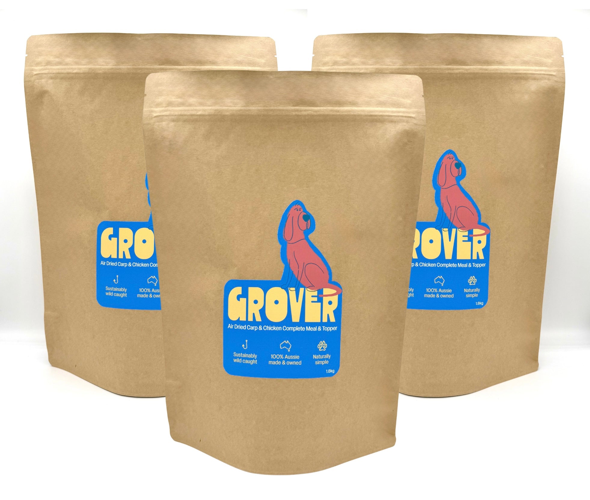 COMPLETE MEAL - Air Dried Wild Carp and Free-Range Chicken
