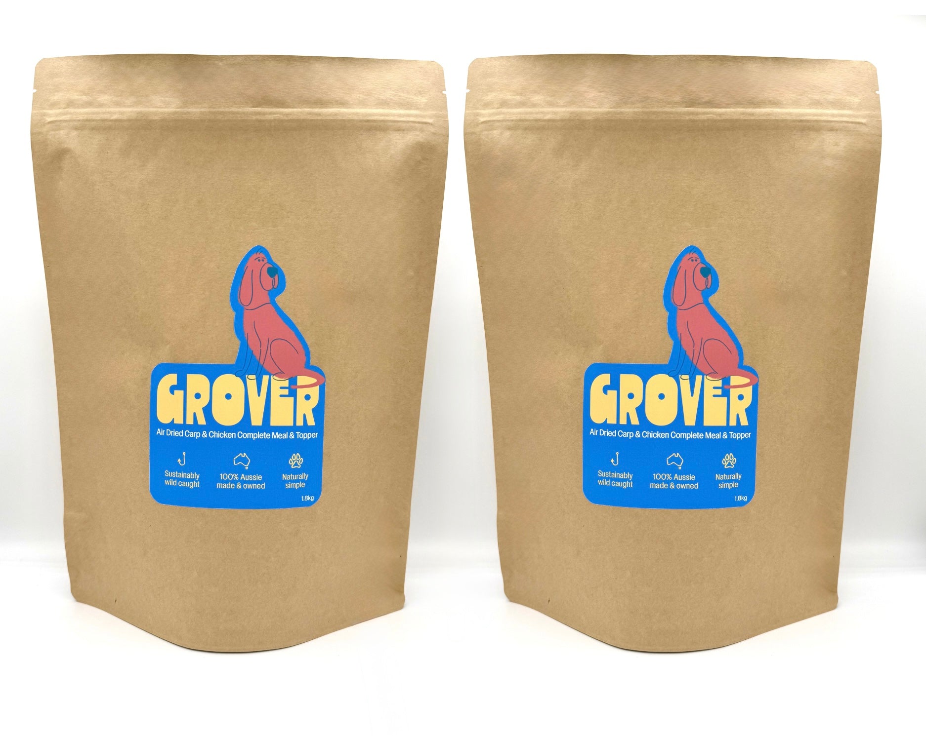 COMPLETE MEAL - Air Dried Wild Carp and Free-Range Chicken