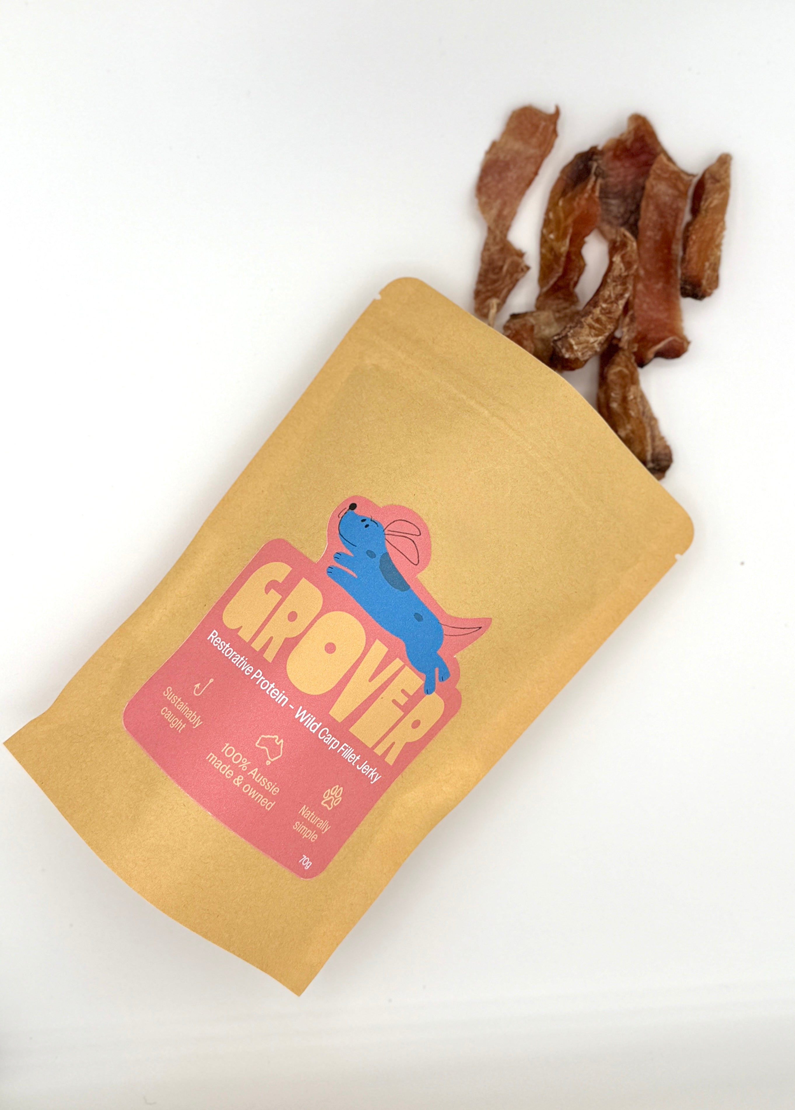 Carp Fillet Jerky - Restorative Protein