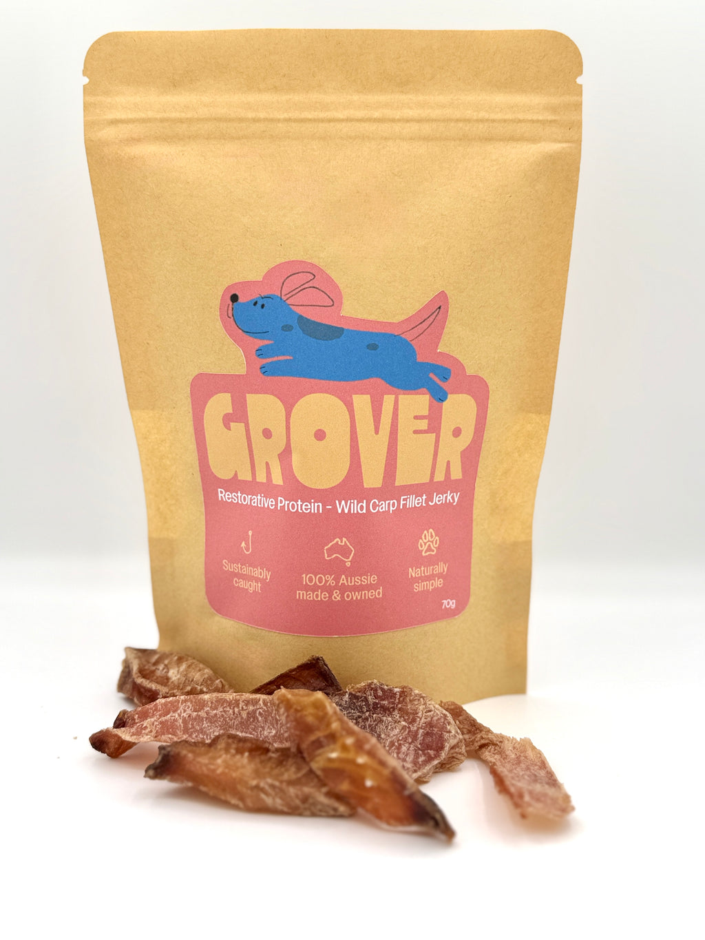 Carp Fillet Jerky - Restorative Protein